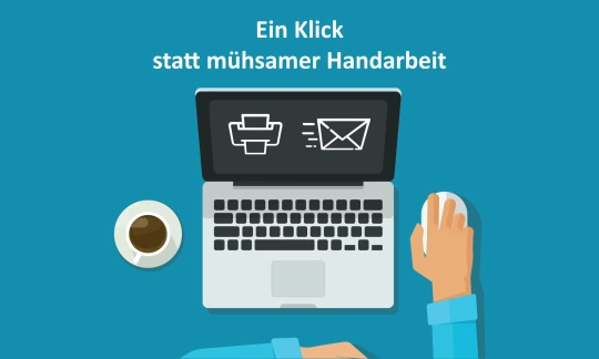 Ein Klick statt mühsamer Handarbeit