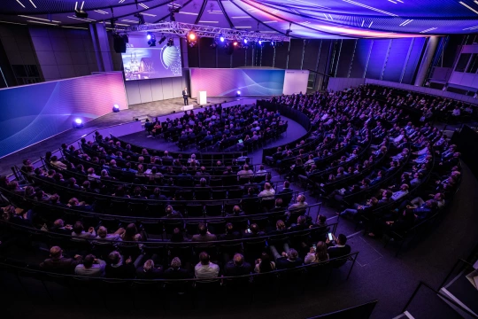 Ein volles Plenum bei der Eröffnung des Aareon Forums 2019.