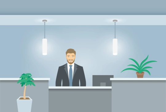Der Empfang ist häufig der erste Kontaktpunkt eines Mieters mit seinem Wohnungsunternehmen. Anfragen und Anliegen, die hier eingehen, sollten die Mitarbeiter sofort ins IT-System einpflegen. Der Empfang ist häufig der erste Kontaktpunkt eines Mieters mit seinem Wohnungsunternehmen. Anfragen und Anliegen, die hier eingehen, sollten die Mitarbeiter sofort ins IT-System einpflegen.