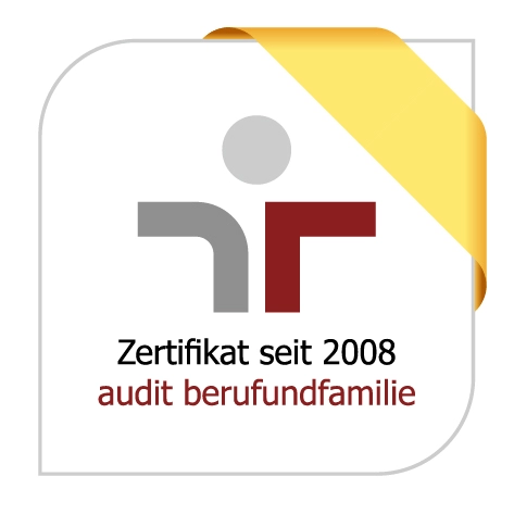 Logo für das Zertifikat berufundfamilie